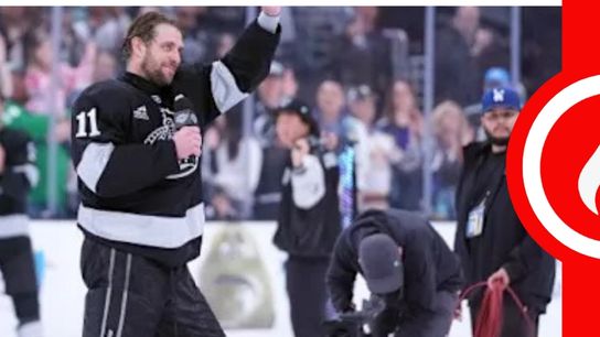 Kopitar says goodbye taken in Rochester, N.Y.